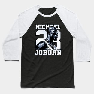 Michael Jordan Goat 23 Baseball T-Shirt